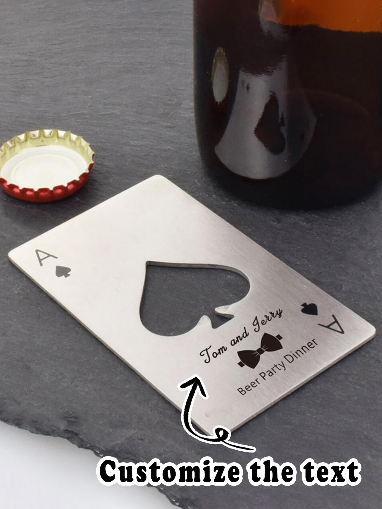 DIY Spades A Beer Bottle Opener